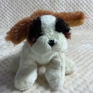 GANZ Lil Kinz HS012 St Bernard Plush Puppy Dog Stuffed Animal Toy No Code